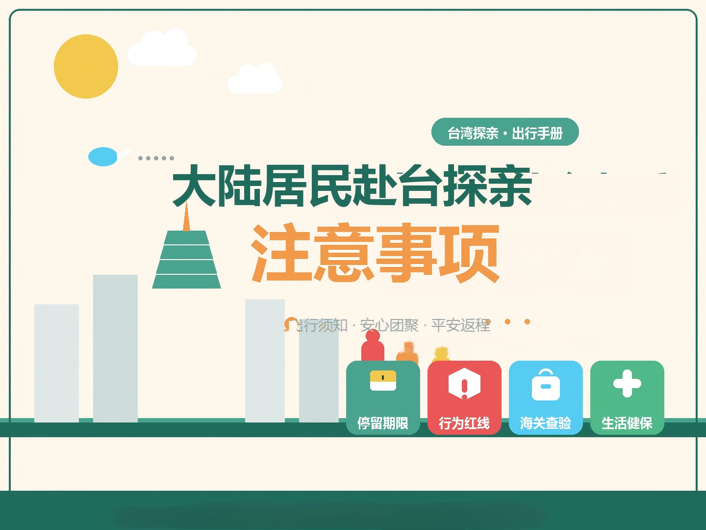 赴台探亲期间注意事项与生活指南